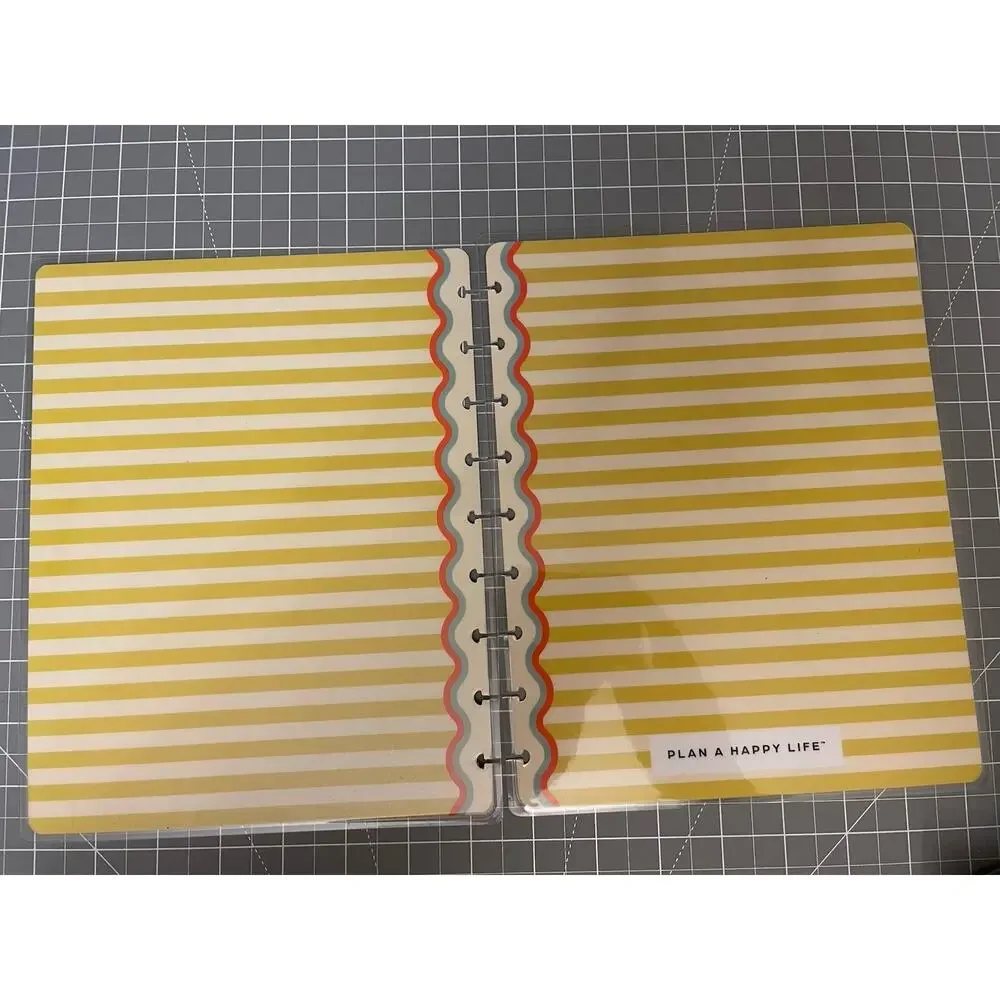 Happy Planner Classic Destash Lot Cover, Fill Paper, Dividers, Bookmarks